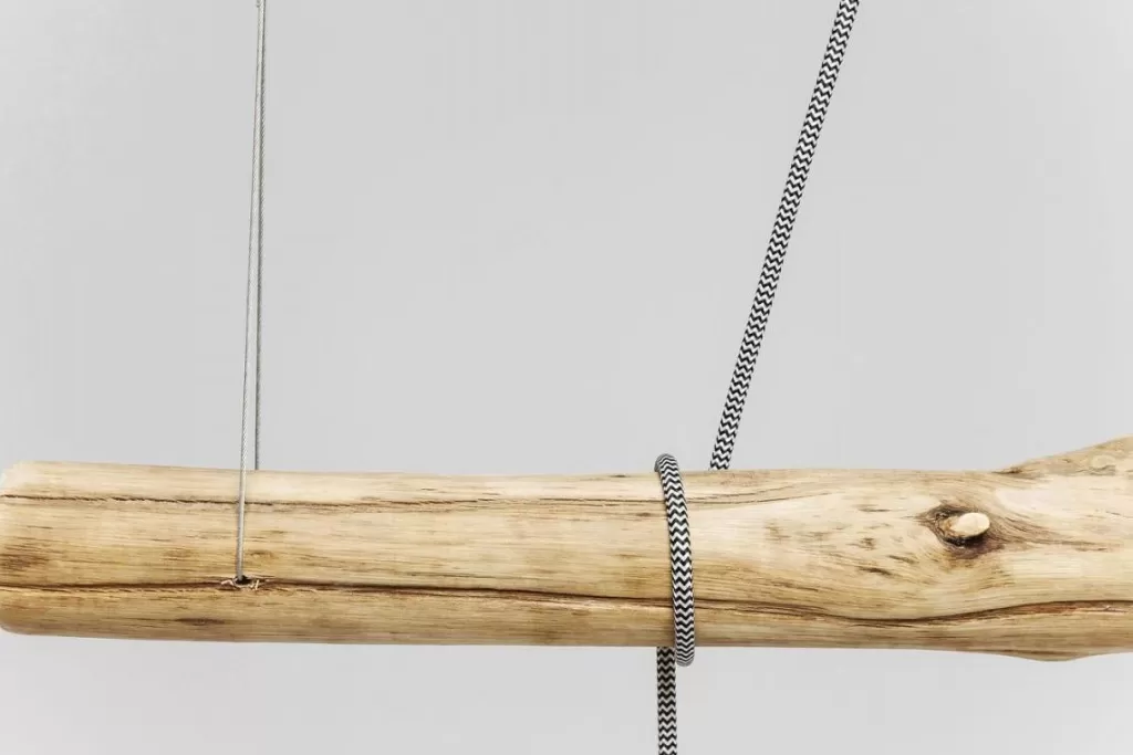 Luminaire Suspendu Design Béton Tre par KARE - 120cm pour Salle à Manger Élégante