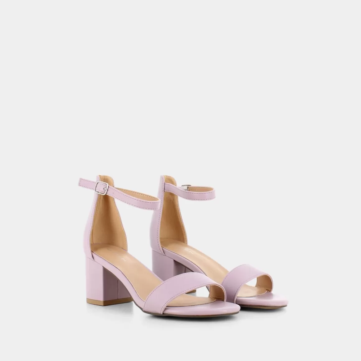 Sandales SHEEN E23D Lilas - Modèle Confortable Printemps-Été en Tonalités Lavande