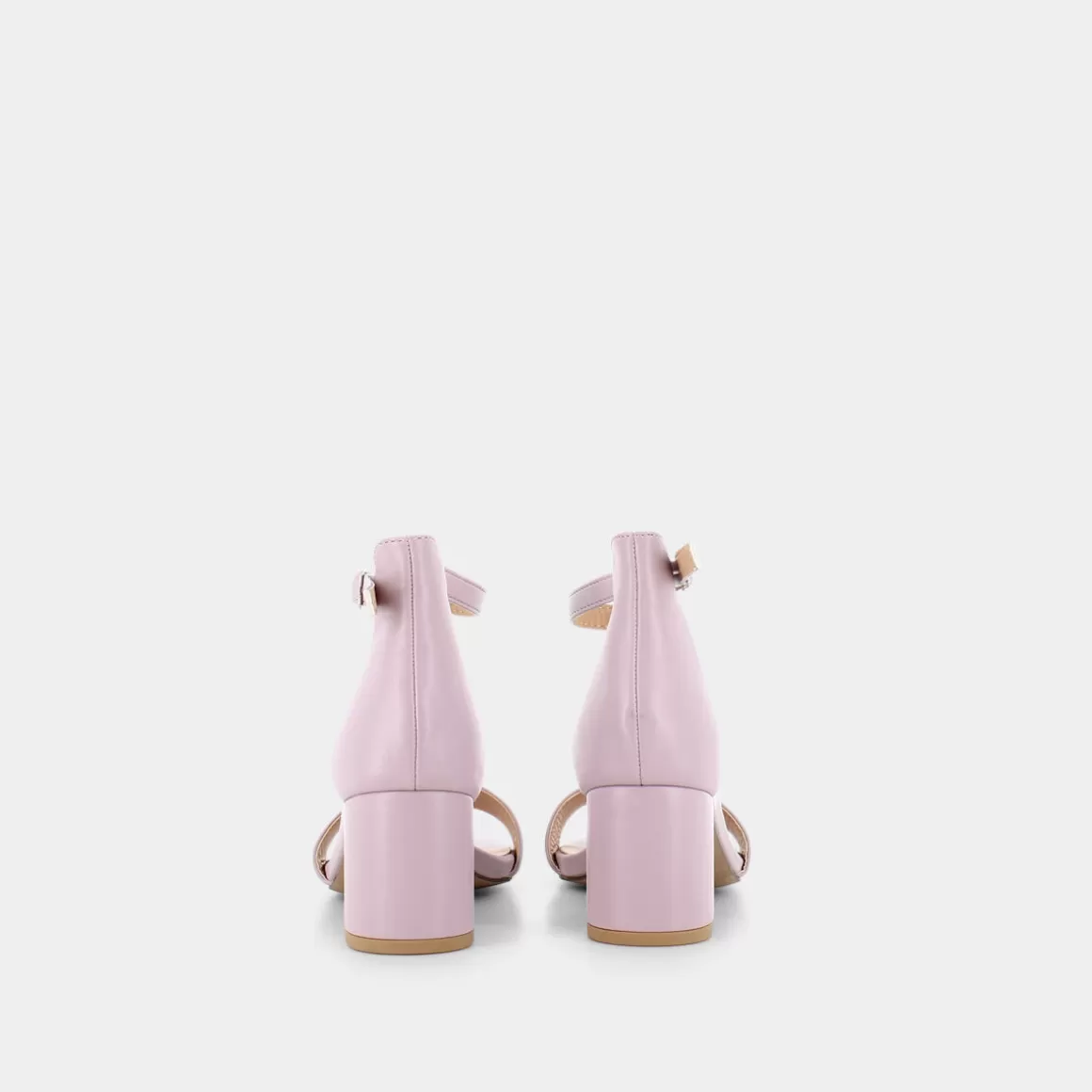 Sandales SHEEN E23D Lilas - Modèle Confortable Printemps-Été en Tonalités Lavande