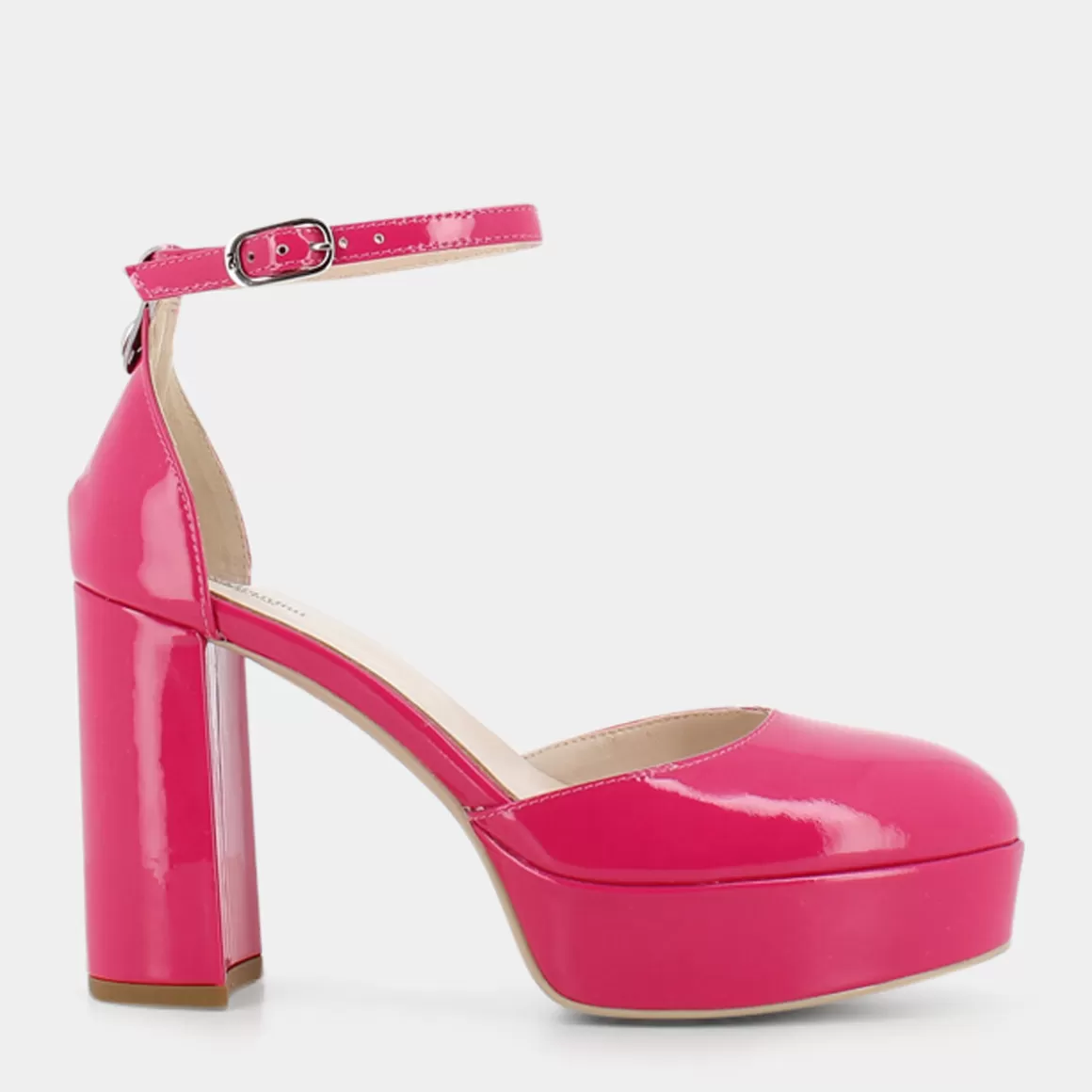 Sandales NERO GIARDINI Printemps-Été 2024 - Modèle E307060 en Fuchsia Éclatant & Rouge Passion