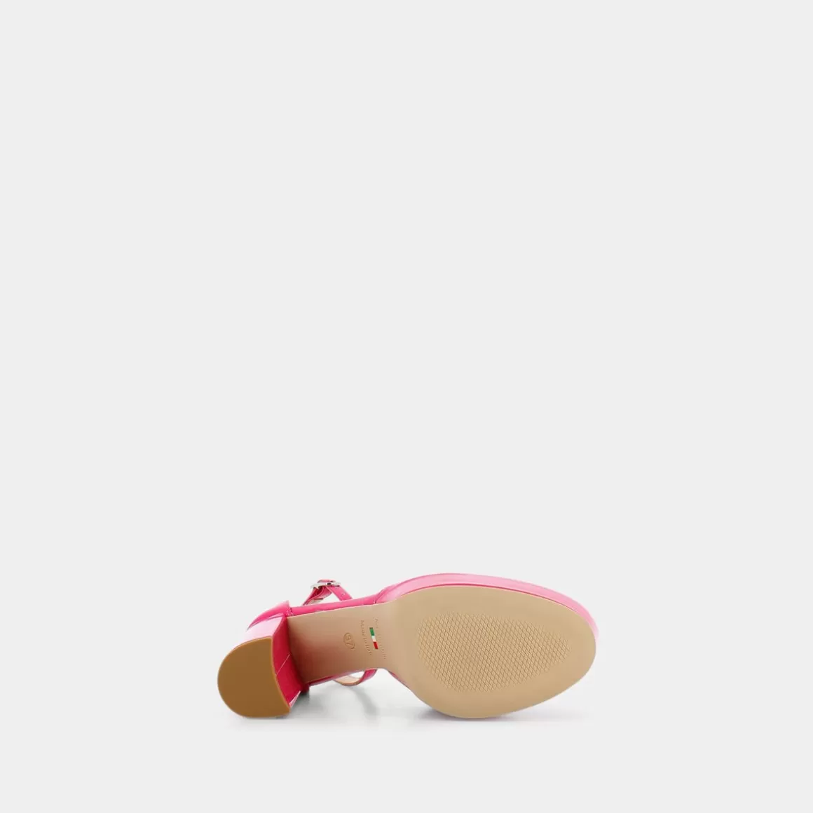Sandales NERO GIARDINI Printemps-Été 2024 - Modèle E307060 en Fuchsia Éclatant & Rouge Passion