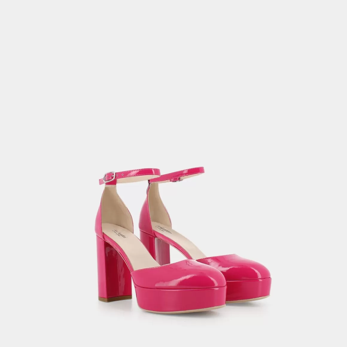 Sandales NERO GIARDINI Printemps-Été 2024 - Modèle E307060 en Fuchsia Éclatant & Rouge Passion