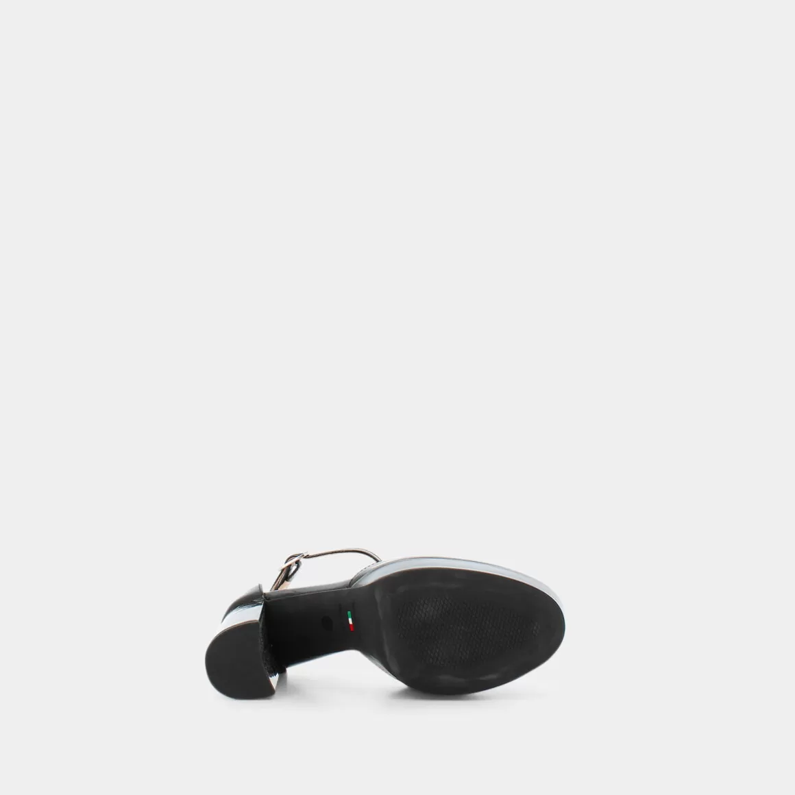 Sandales Plateforme Élégantes NERO GIARDINI - Modèle E307060 en Cuir Souple Noir | Confort Printemps-Été 2024 | Style Urbain Intemporel