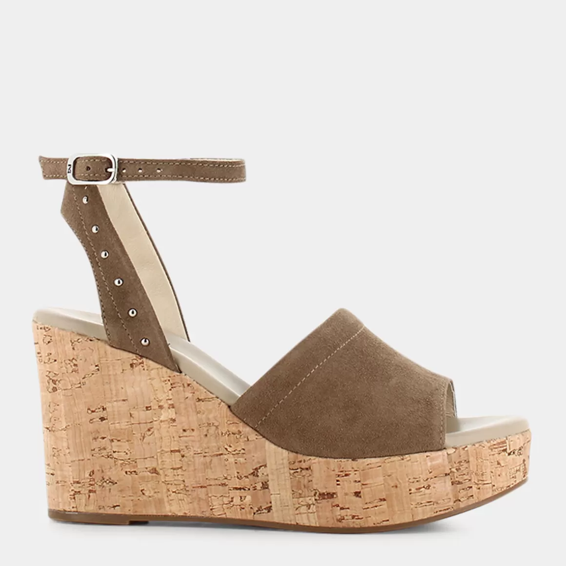 Sandales confortables NERO GIARDINI - Modèle E307663D en cuir souple, teinte castoro marron | Promotion printanière exclusive