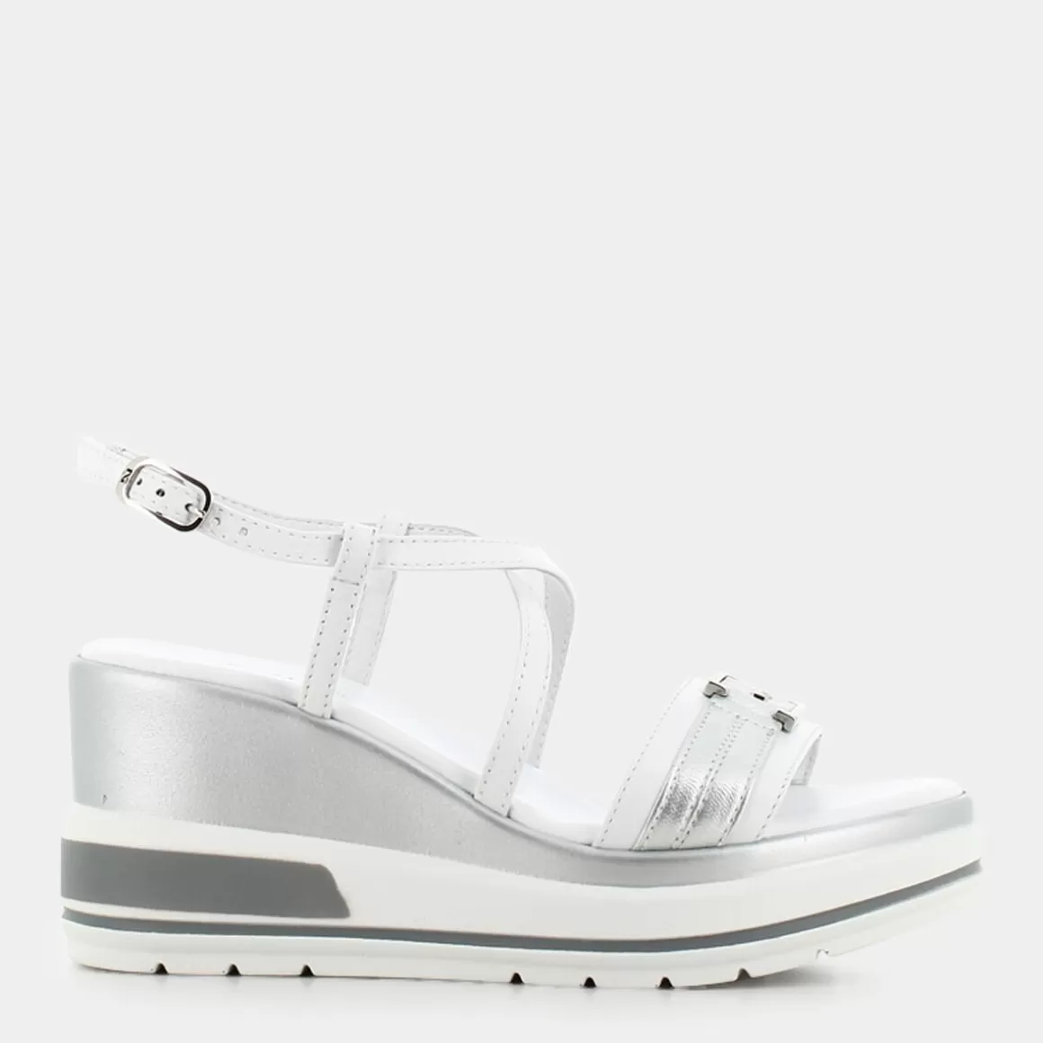 Sandales NERO GIARDINI Printemps-Été Modèle E307701D - Blanc Cassé - Confort Léger Femme