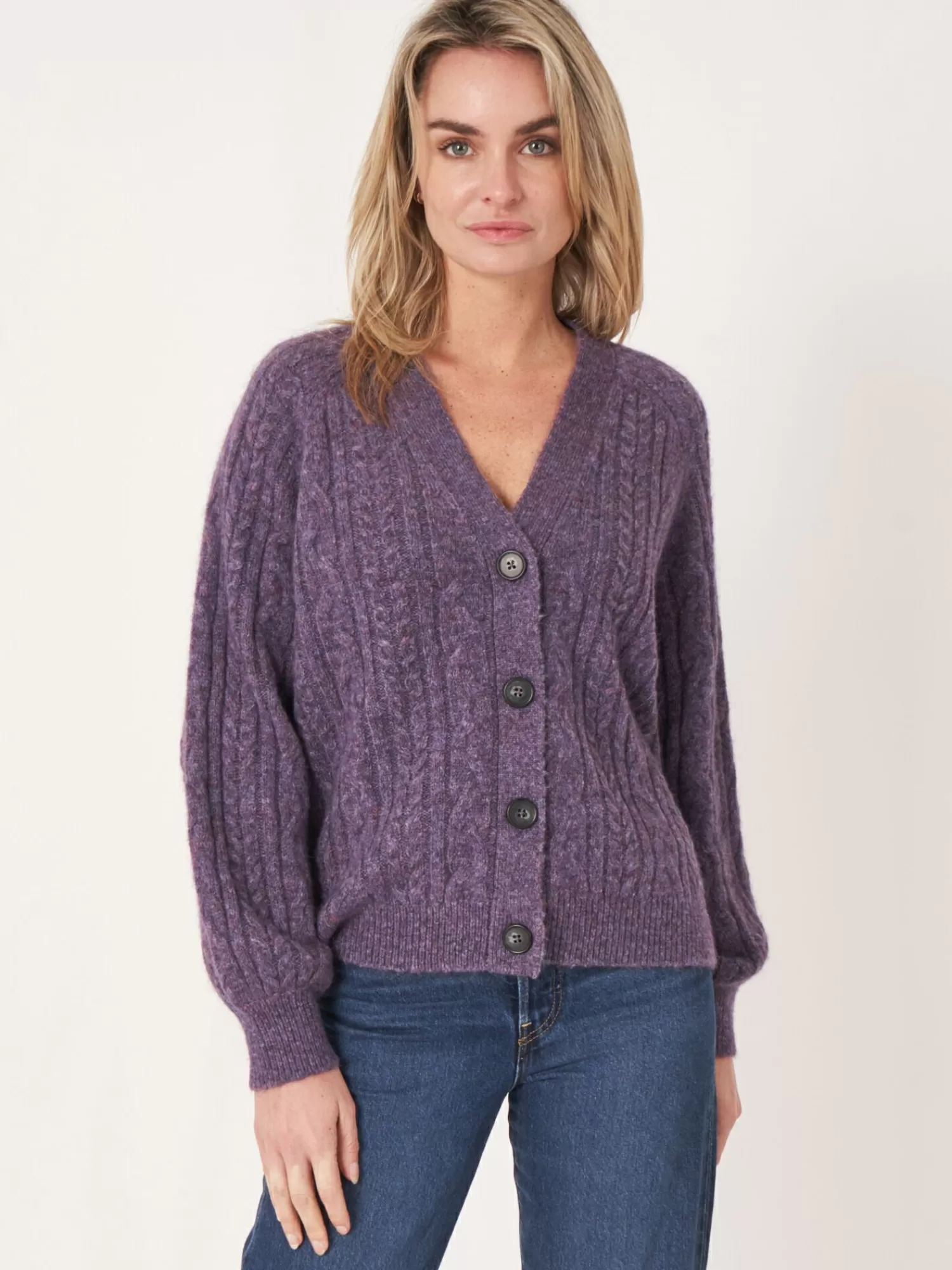Gilet Femme Tricoté Boutonnage Chic - Pull-over Hiver Doux et Confortable