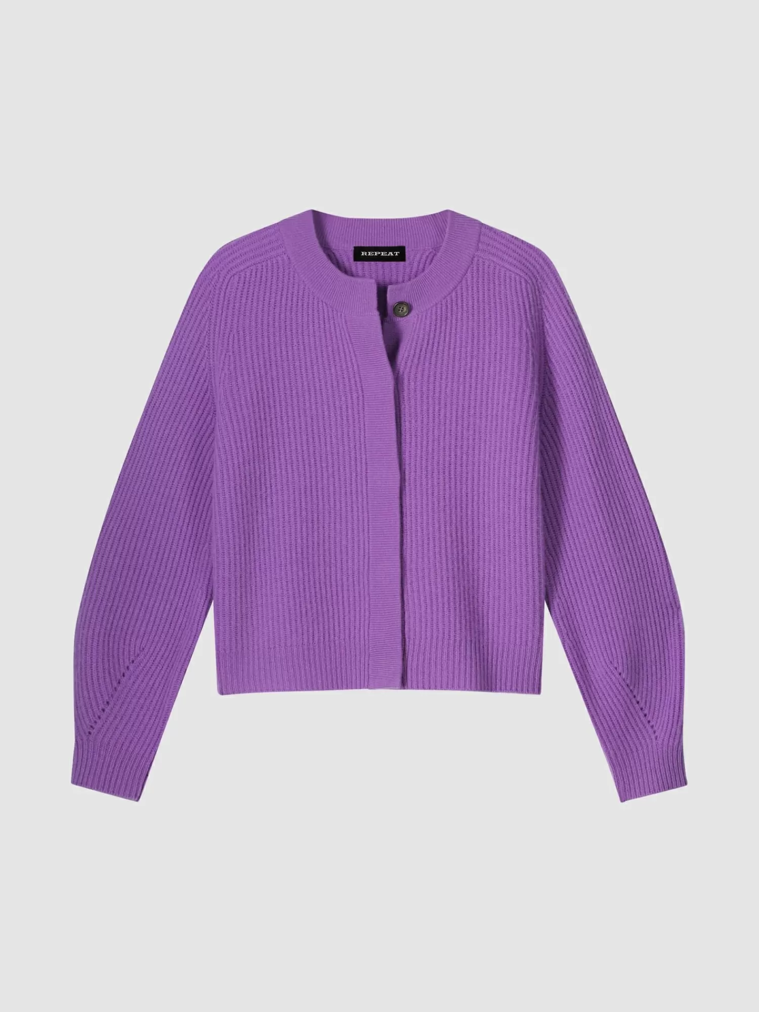 Cardigan Femme en Cachemire Doux - Manches Ballon Élégantes pour Tenue Décontractée