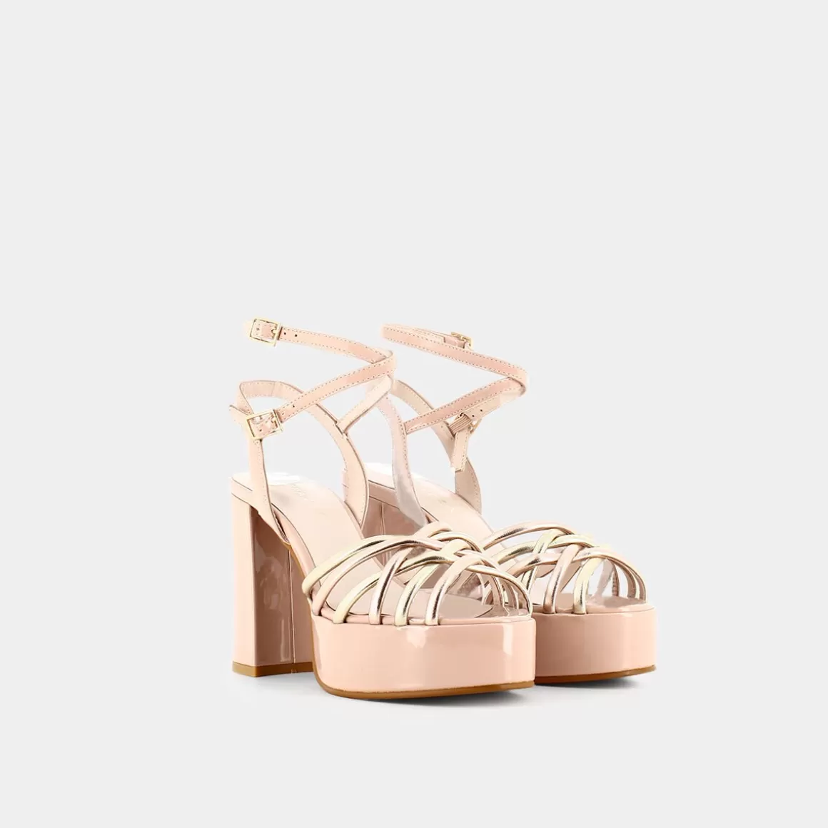 Sandales APEPAZZA Happy05 Doré - Confort Exceptionnel & Style Intemporel pour Look Élégant
