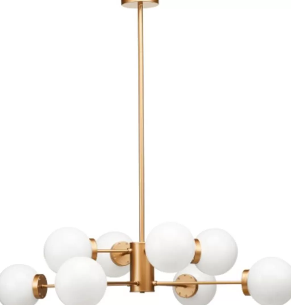 Lustre suspendu Heavenly en or de KARE Design - Diamètre 98 cm, éclairage d'exception pour intérieur raffiné