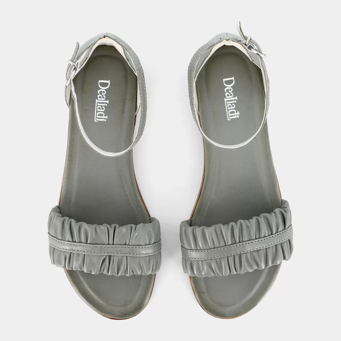 Promotion Exclusive : Sandales Vert Olive DEALIADI Modèle IT-E22D-05 - Offre Limitée !