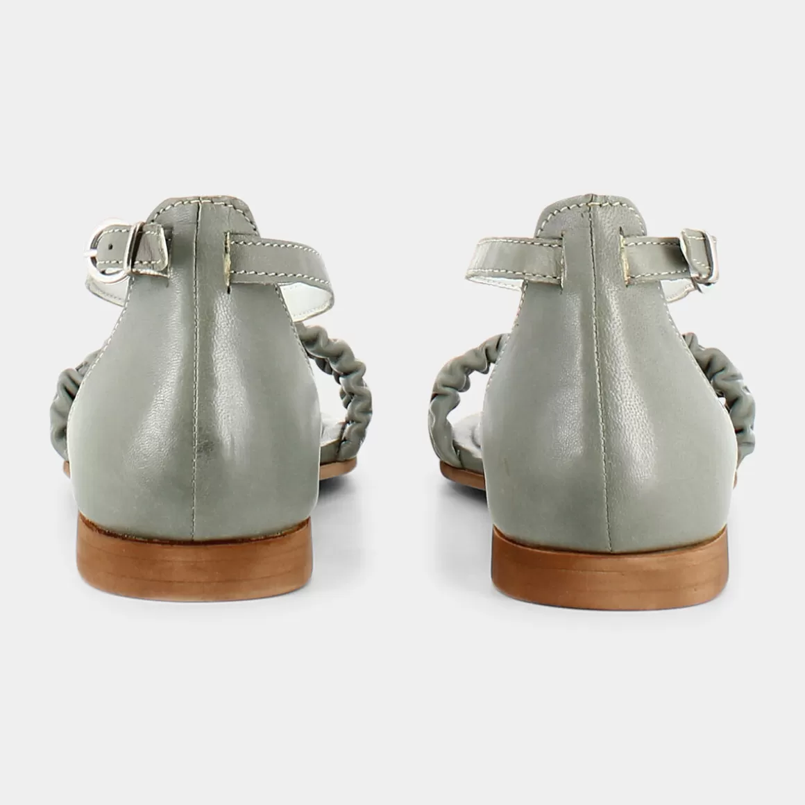 Promotion Exclusive : Sandales Vert Olive DEALIADI Modèle IT-E22D-05 - Offre Limitée !