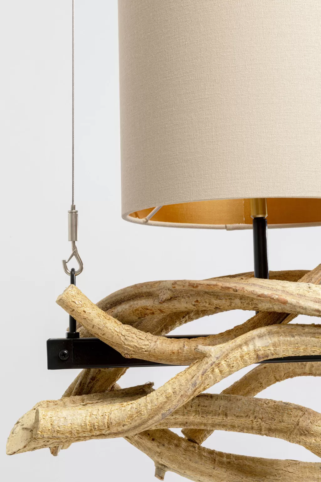 Lustre suspendu Jungle Club par KARE Design - Élégance bohème pour votre intérieur, 115 cm