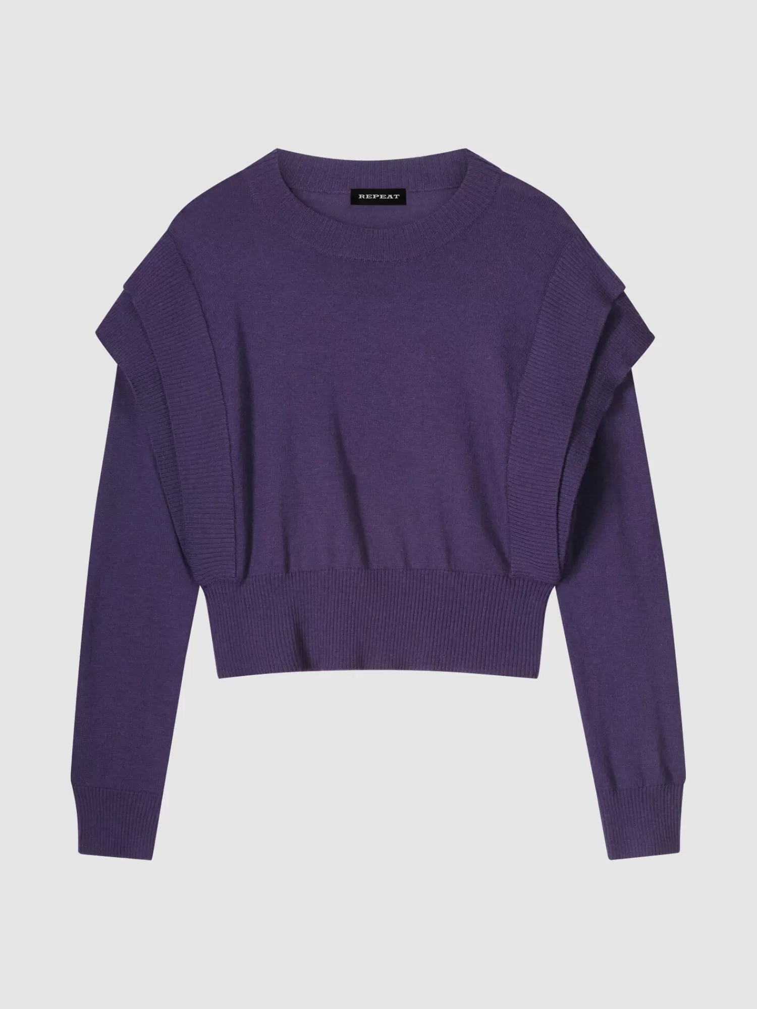 Pull Femme Court à Broderie Unique sur l'Épaule | Style Tendance Printemps 2024