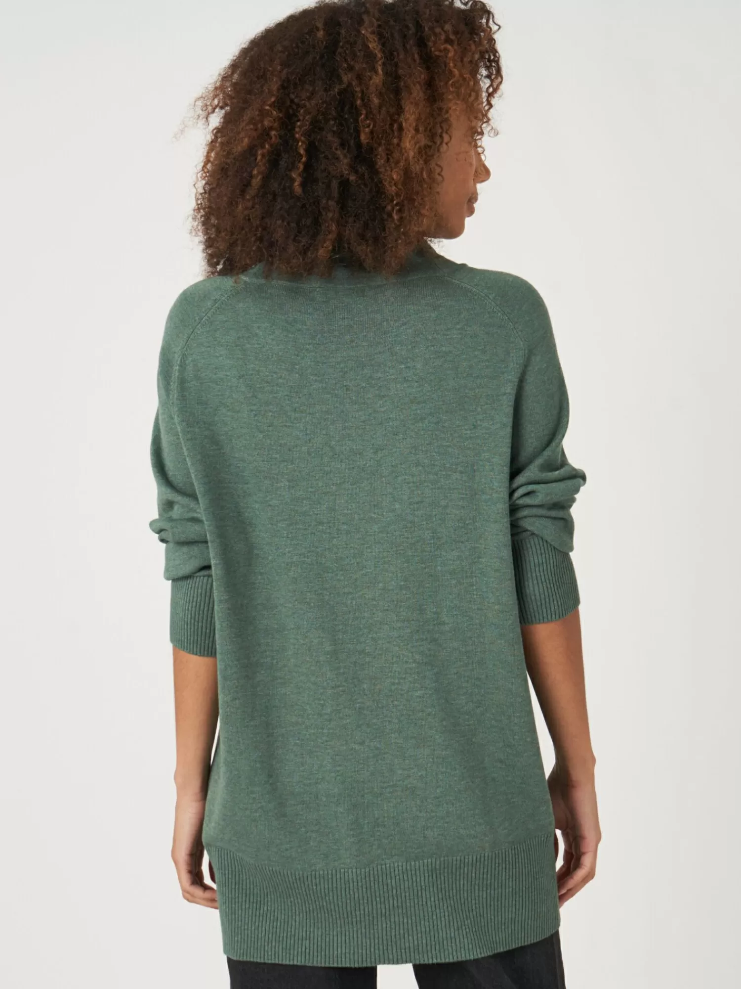 Doux pull col roulé pour femme - Tricotage délicat en promotion