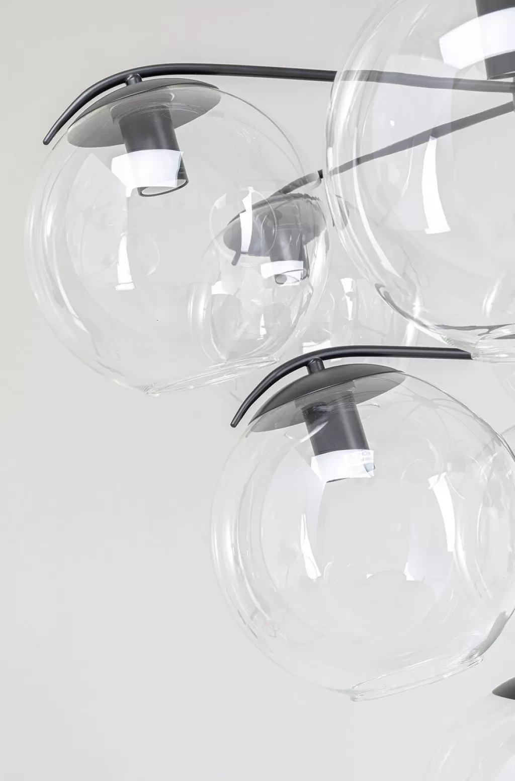 Lustre suspendu design Lasmina Bunch par KARE - Diamètre 91 cm, idéal pour salon contemporain