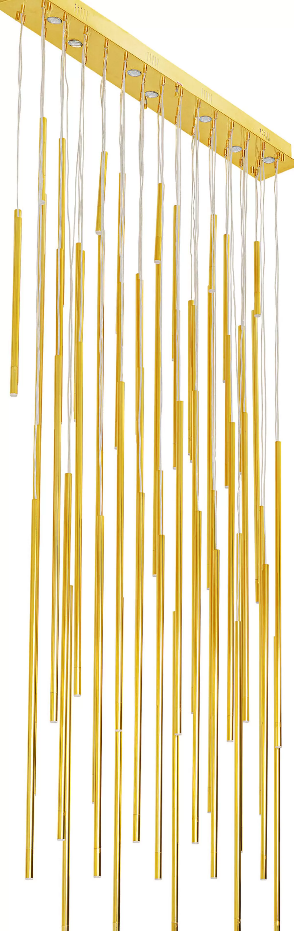 Lustre design contemporain KARE Living Vegas Deluxe en cuivre vieilli avec éclairage LED intégré - Suspension élégante pour ambiance chaleureuse