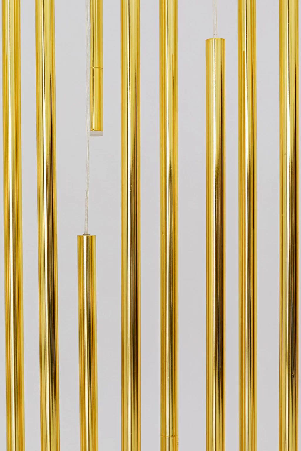 Lustre design contemporain KARE Living Vegas Deluxe en cuivre vieilli avec éclairage LED intégré - Suspension élégante pour ambiance chaleureuse
