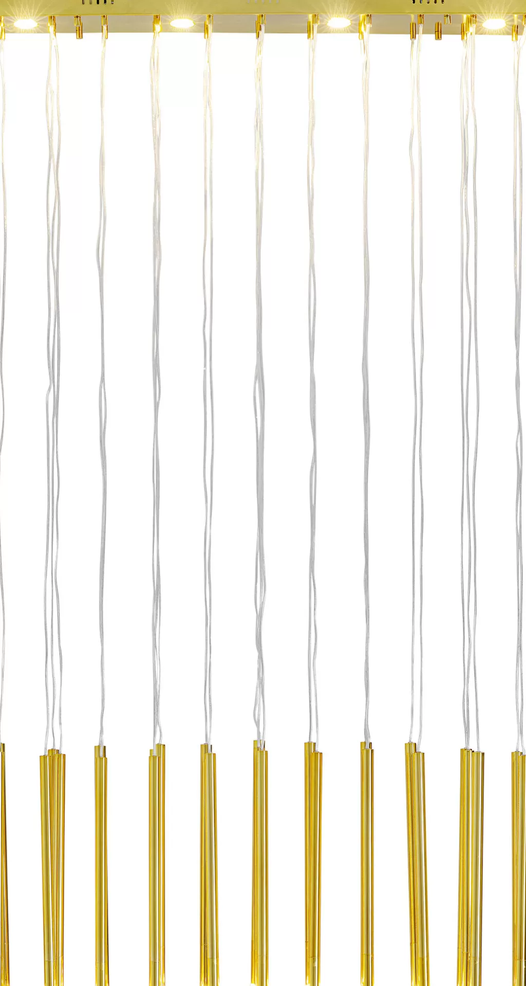 Lustre Suspendu Élégant LED en Laiton - Design Contemporain Living Vegas par KARE