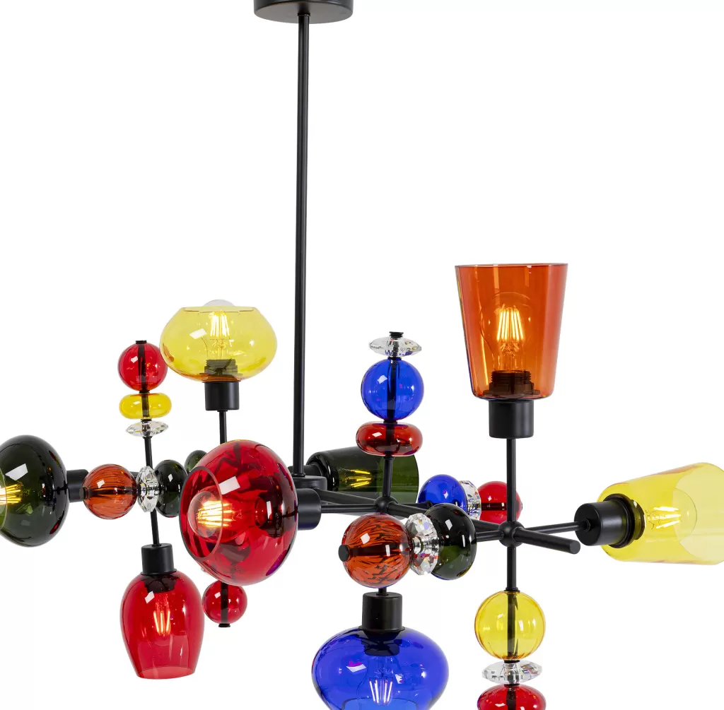 Lustre suspendu design scandinave Mazzo Otto par KARE - Élégant luminaire moderne 105 cm pour salle à manger contemporaine