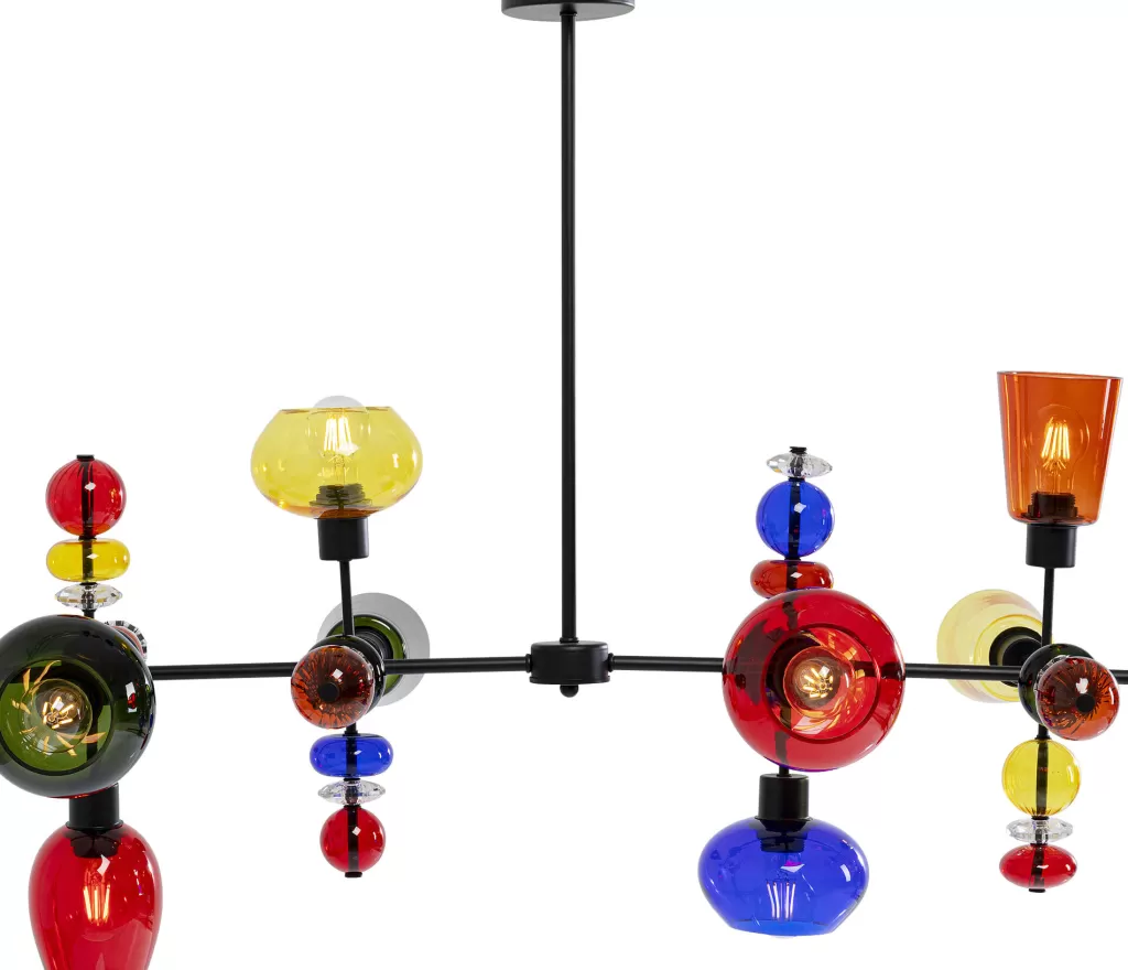Lustre suspendu design scandinave Mazzo Otto par KARE - Élégant luminaire moderne 105 cm pour salle à manger contemporaine