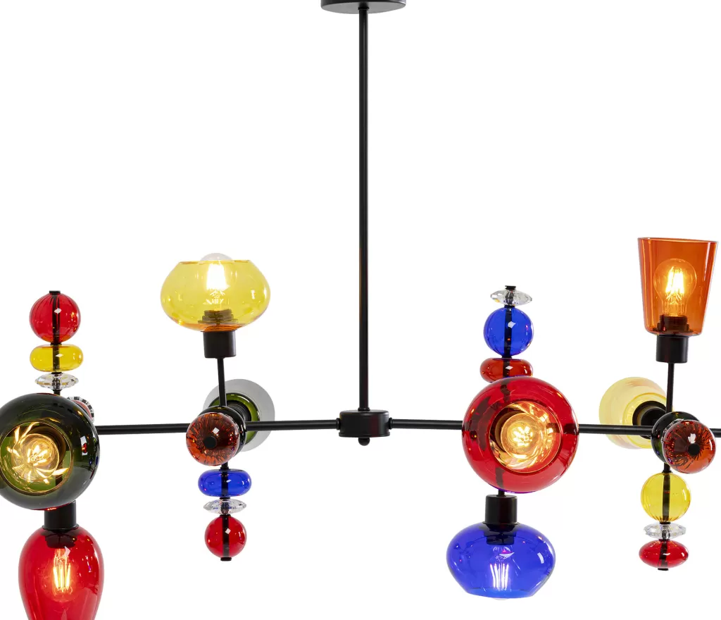 Lustre suspendu design scandinave Mazzo Otto par KARE - Élégant luminaire moderne 105 cm pour salle à manger contemporaine