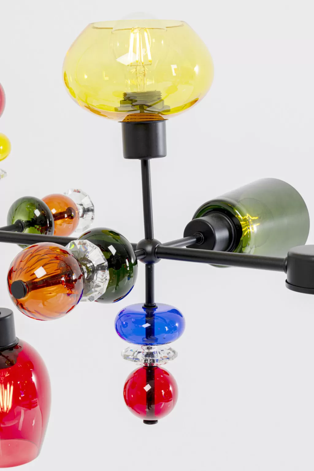 Lustre suspendu design scandinave Mazzo Otto par KARE - Élégant luminaire moderne 105 cm pour salle à manger contemporaine