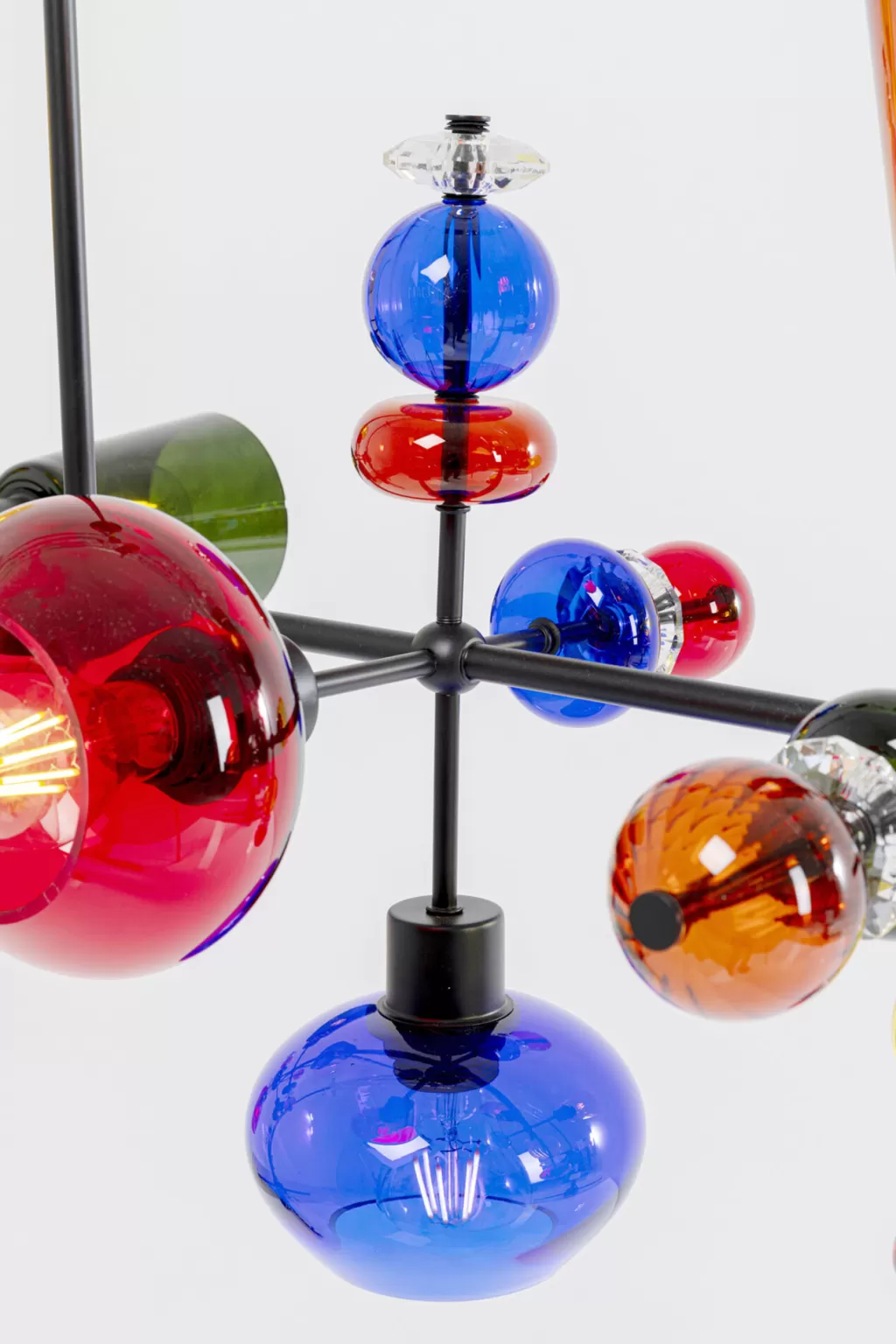 Lustre suspendu design scandinave Mazzo Otto par KARE - Élégant luminaire moderne 105 cm pour salle à manger contemporaine