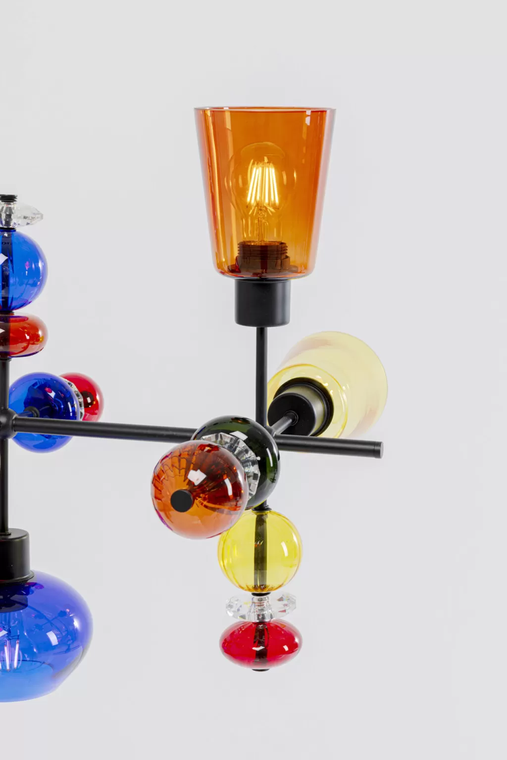 Lustre suspendu design scandinave Mazzo Otto par KARE - Élégant luminaire moderne 105 cm pour salle à manger contemporaine