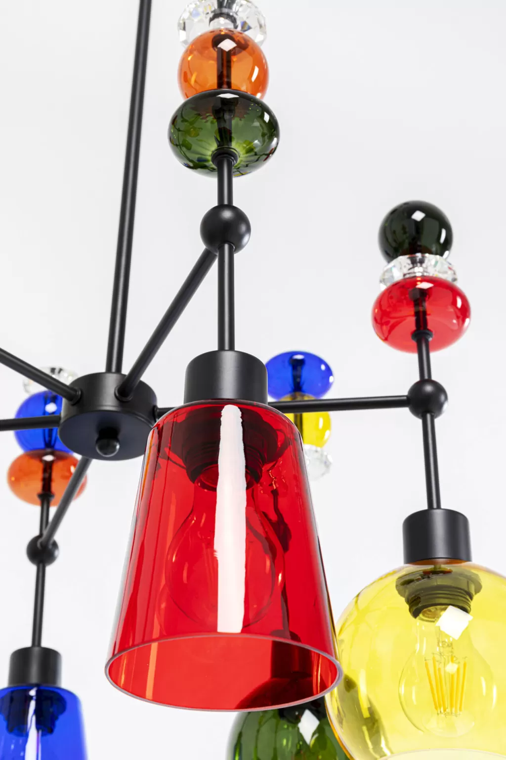 Lustre suspendu design KARE - Modèle Mazzo Sei, diamètre 61 cm pour salon contemporain