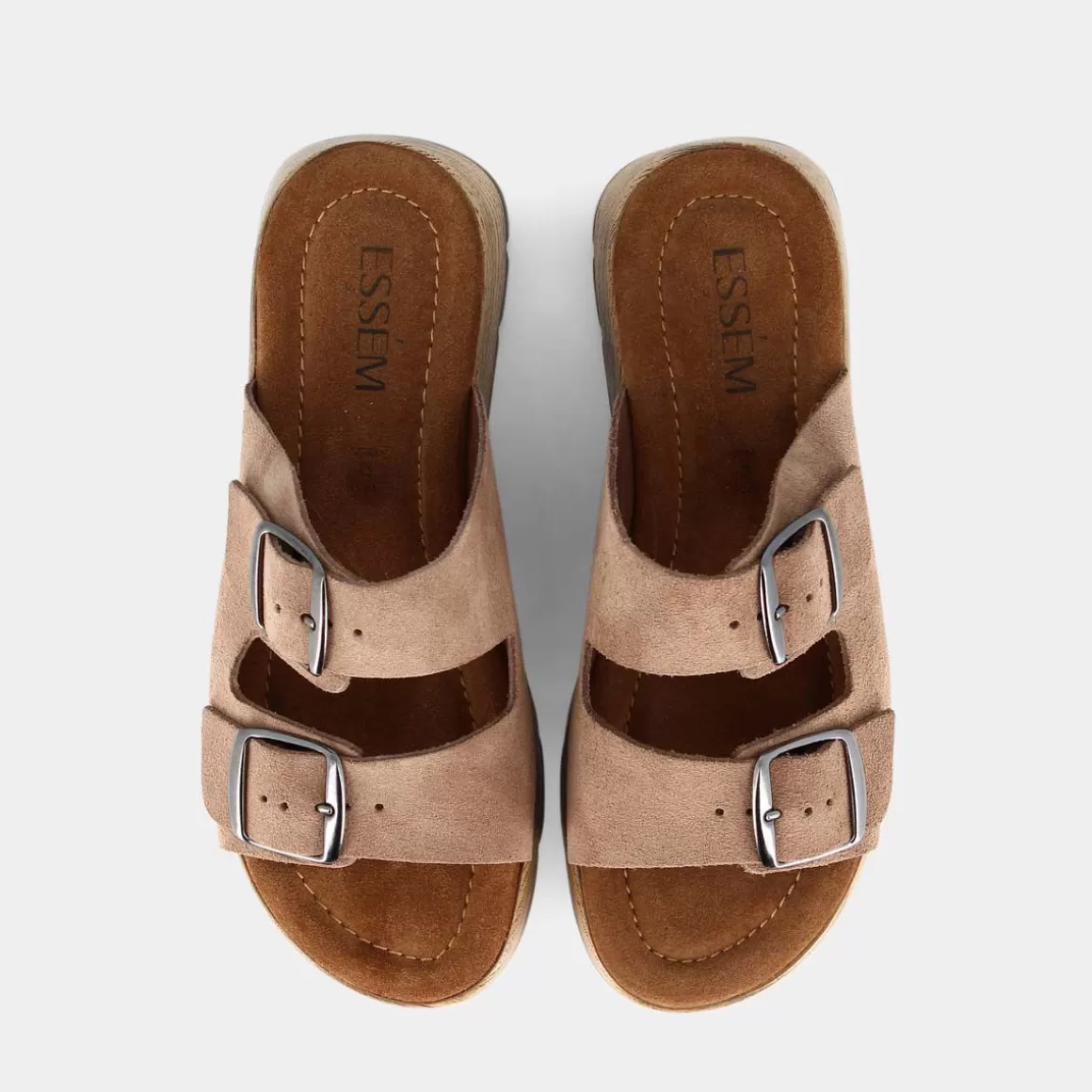 Promotion Éclair : Sandales Beige ESSEM MGE23D01 - Teinte Noisette & Édition Limitée