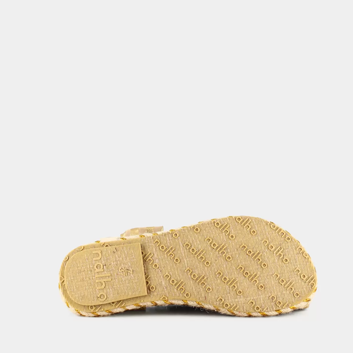 Sandales Ganika Doré Satin - Beige Sable | Nouveauté NALHO Réf.NA2  
Élégance Naturelle avec Semelle Confort