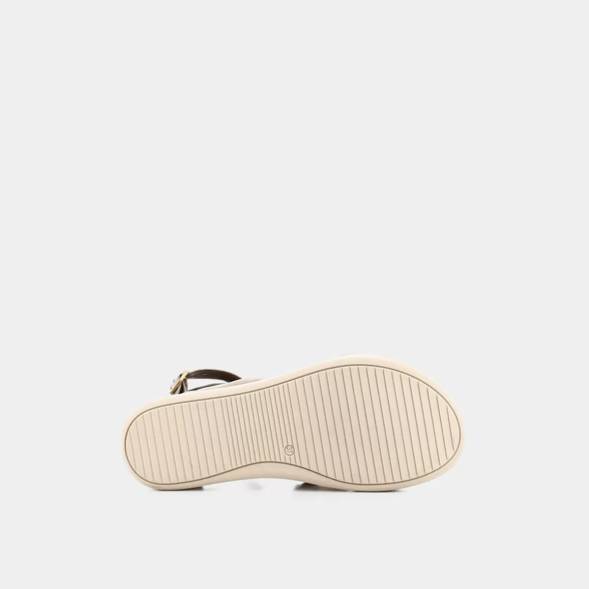 Sandales Luna Patti en cuir beige opale - Modèle OL-E23D - Élégantes et légères pour l'été
