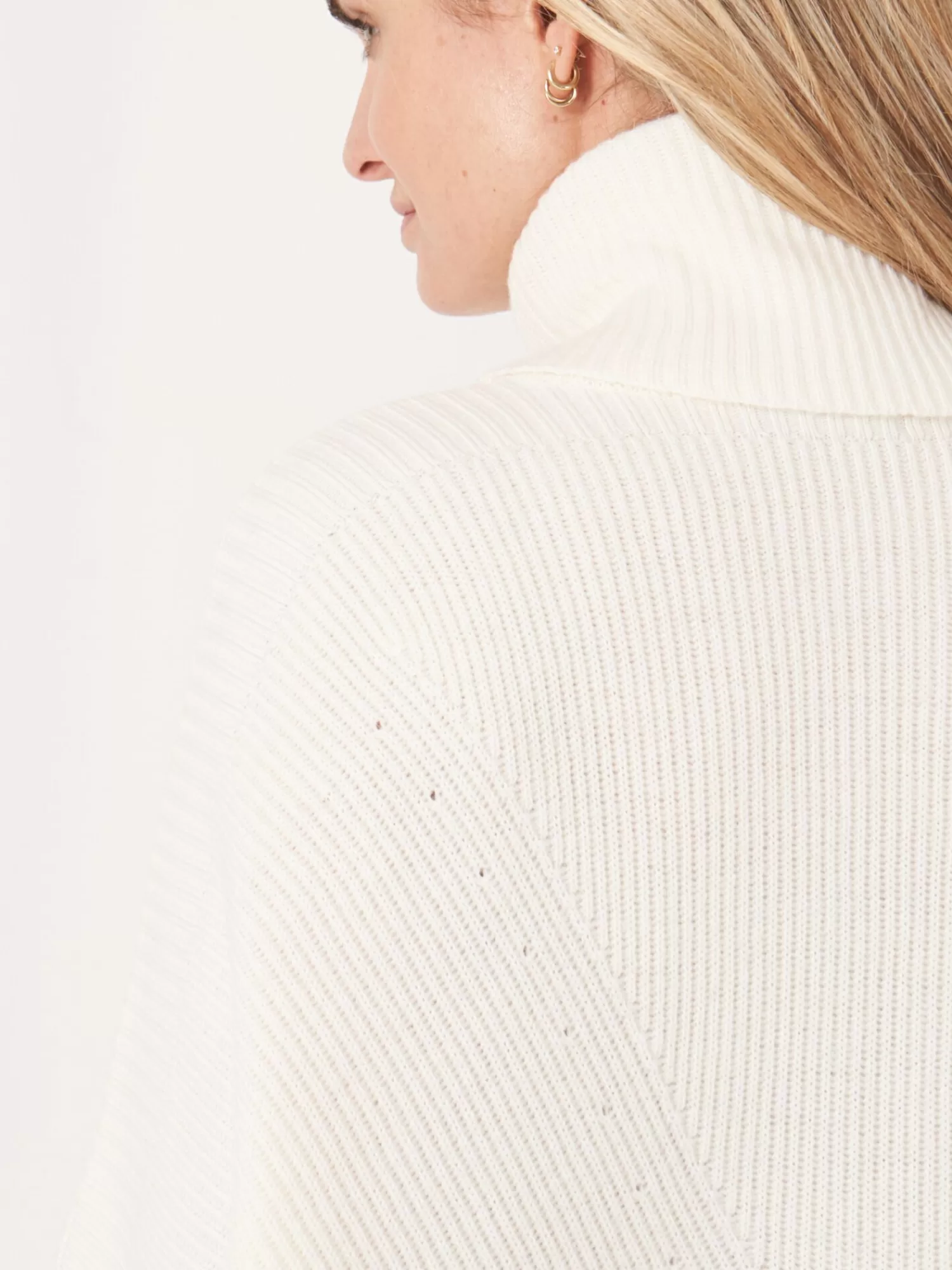 Pull Poncho Femme Taille Large - Col Roulé Épais en Laine Douce | Promotion Express sur les Vêtements Chauds Tendance
