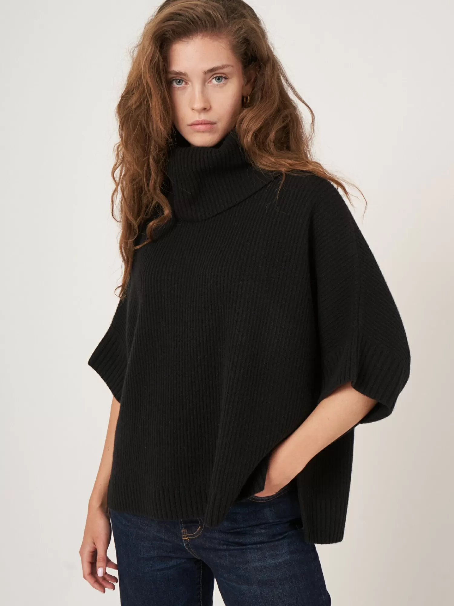 Pull Doudoune Femme Oversize - Col Roulé Modulable pour un Style Urbain Décontracté