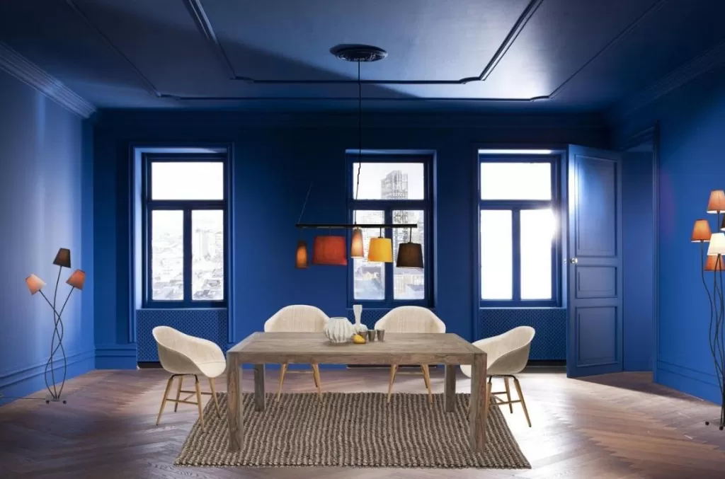 Luminaire suspendu design KARE - Modèle Parecchi Colore 100 cm, suspension élégante pour décoration intérieure contemporaine avec jeu de couleurs harmonieux. Parfait pour éclairer votre salon avec style.