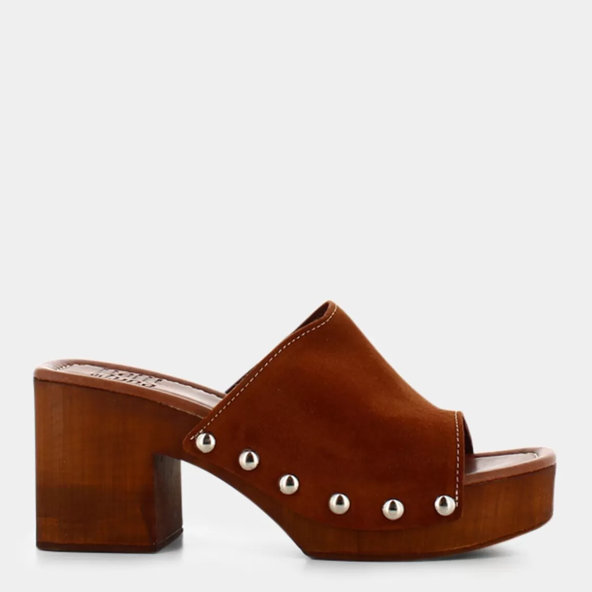 Sandales Printanières PATTI DI LUNA Modèle E23D-05 - Cuir Souple Marron Clair, Confort Urbain
