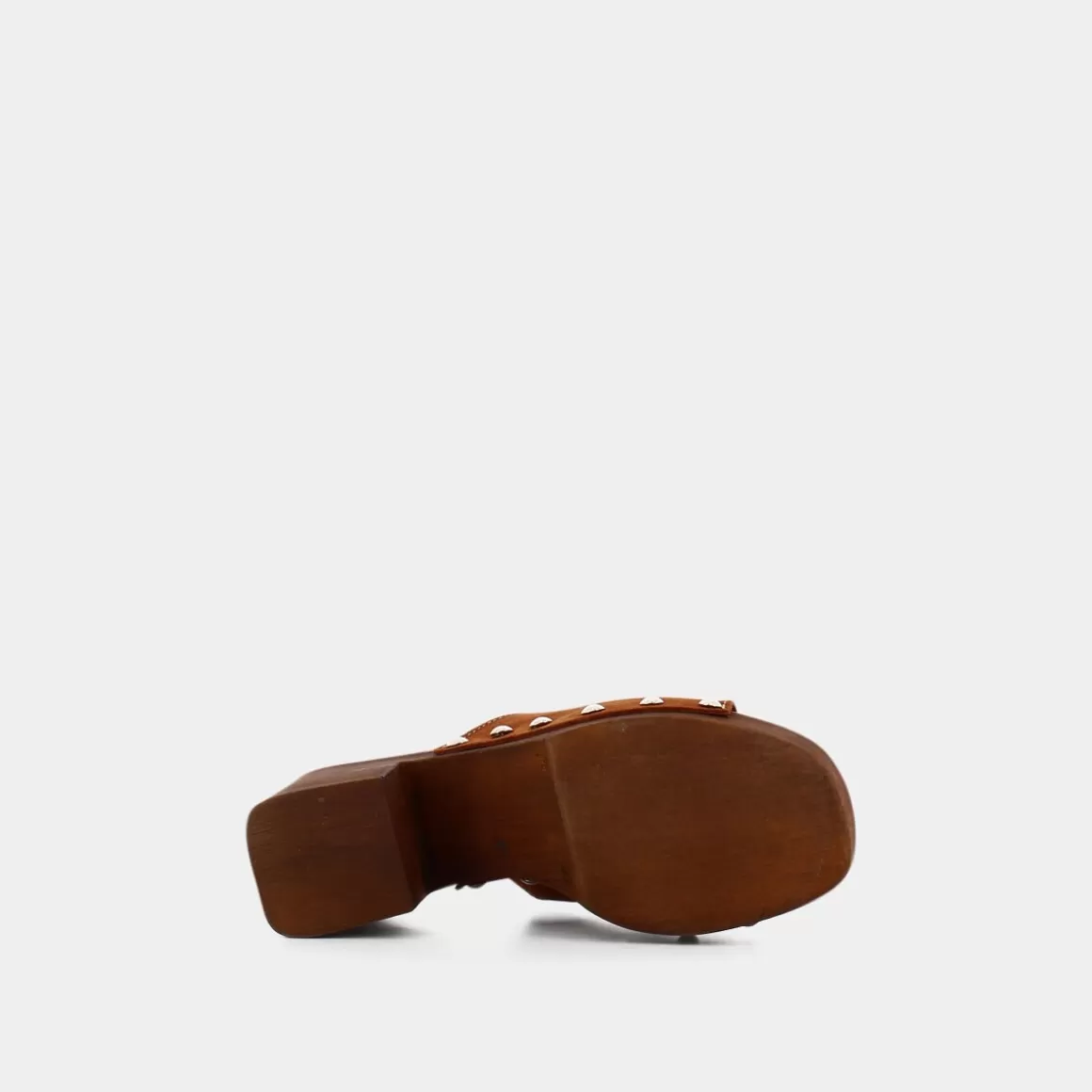 Sandales Printanières PATTI DI LUNA Modèle E23D-05 - Cuir Souple Marron Clair, Confort Urbain