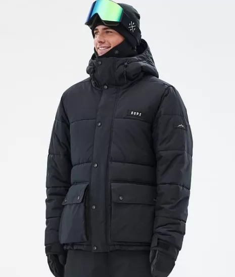 Doudoune Urbaine Hiver - Fermeture Éclair Intégrale | Style Dope Snow - Coupe Ajustée Ultra-Léger avec Capuche Isotherme