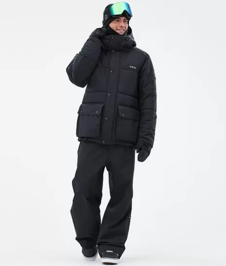 Doudoune Urbaine Hiver - Fermeture Éclair Intégrale | Style Dope Snow - Coupe Ajustée Ultra-Léger avec Capuche Isotherme