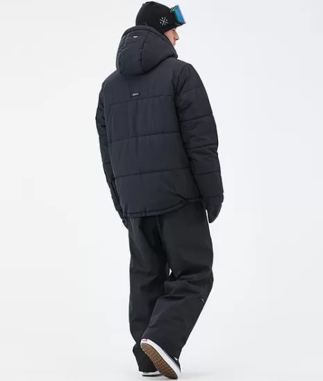 Doudoune Urbaine Hiver - Fermeture Éclair Intégrale | Style Dope Snow - Coupe Ajustée Ultra-Léger avec Capuche Isotherme