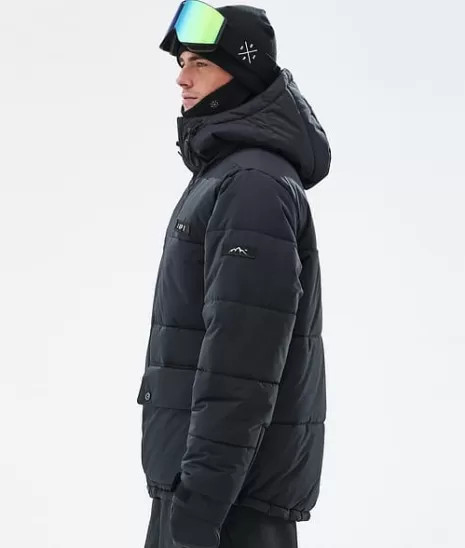 Doudoune Urbaine Hiver - Fermeture Éclair Intégrale | Style Dope Snow - Coupe Ajustée Ultra-Léger avec Capuche Isotherme