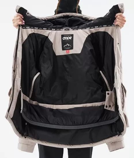 Doudoune Femme Hiver - Fermeture Éclair Intégrale Dope Snow • Style Urbain Tendance Montagne
