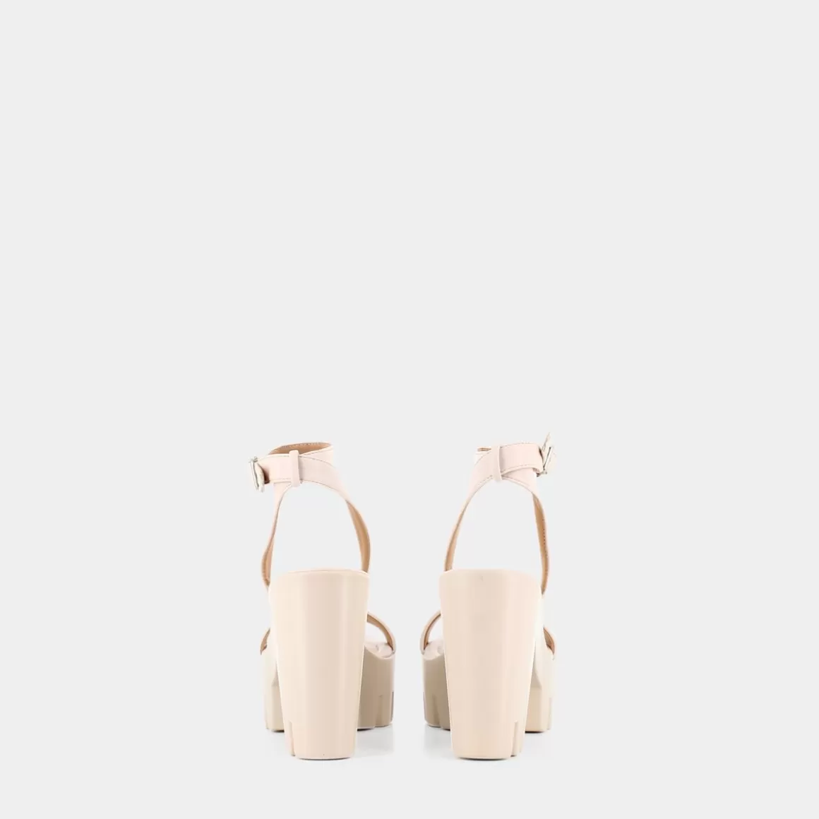 Promo Flash : Sandales Confortables SHEEN Re-E23D-05 en Beige Naturel - Style Urbain