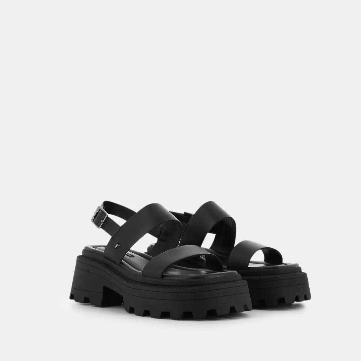 Sandales Femme Windsor Smith Revival - Noir Intemporel, Nouvelle Édition