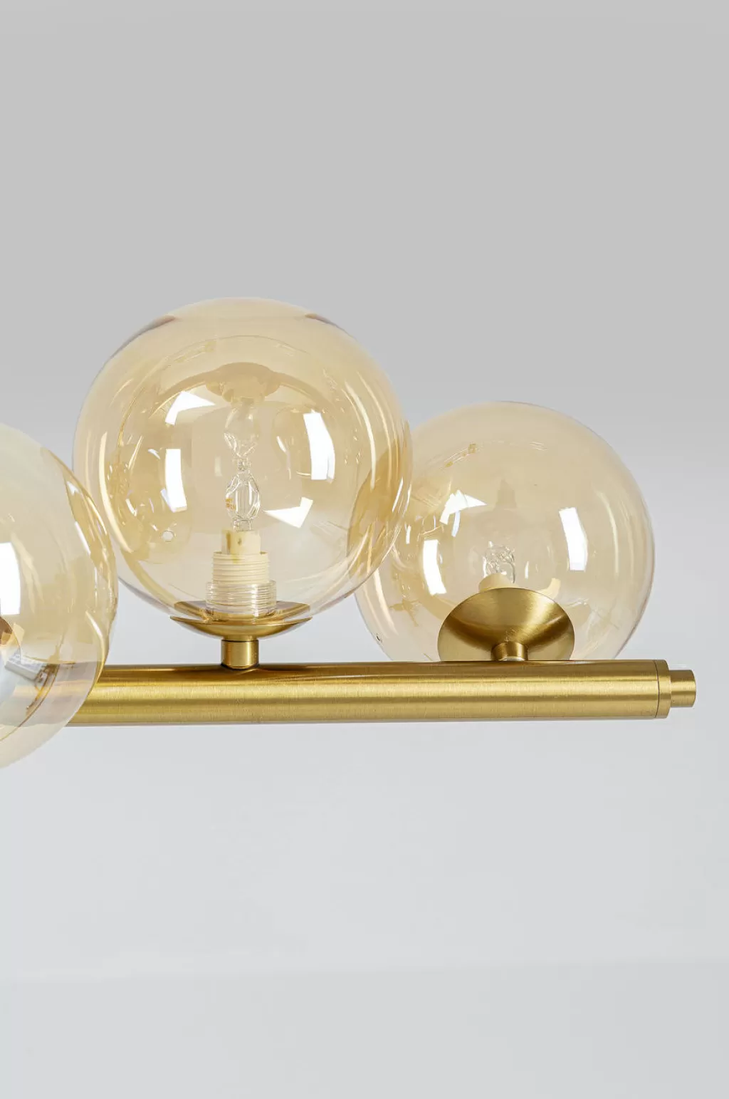 Lustre suspendu design Scala Balls - KARE Design en cuivre vieilli avec suspension réglable (1.55m) pour intérieur contemporain