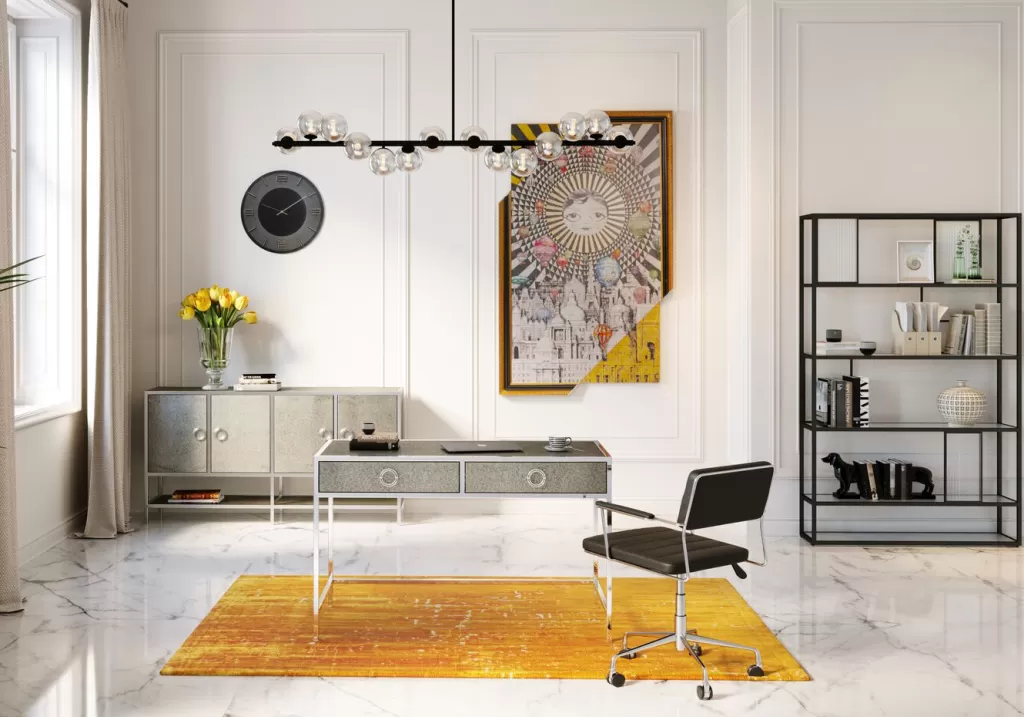 Lustre suspendu design Scala Balls - Noir élégant 155cm par Kare Design - Idée déco moderne pour intérieur contemporain