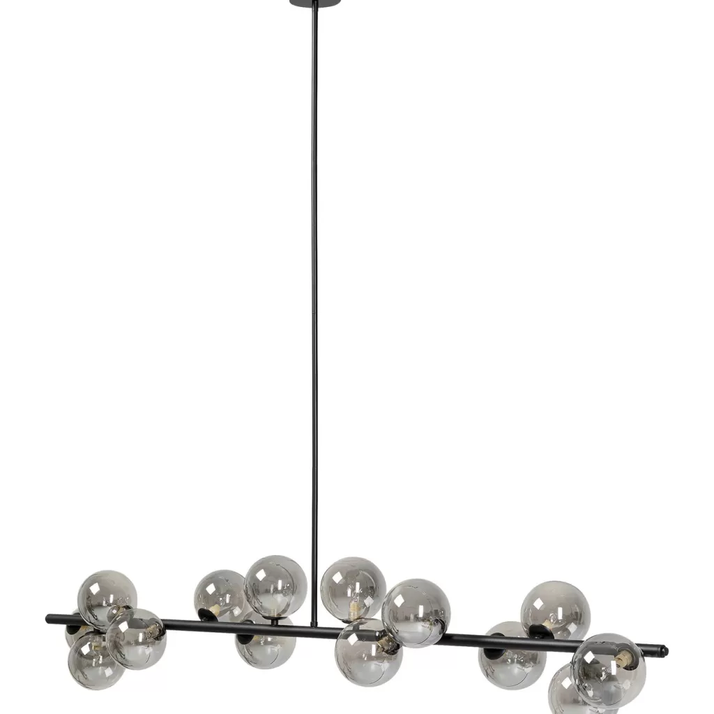 Lustre suspendu design Scala Balls - Noir élégant 155cm par Kare Design - Idée déco moderne pour intérieur contemporain