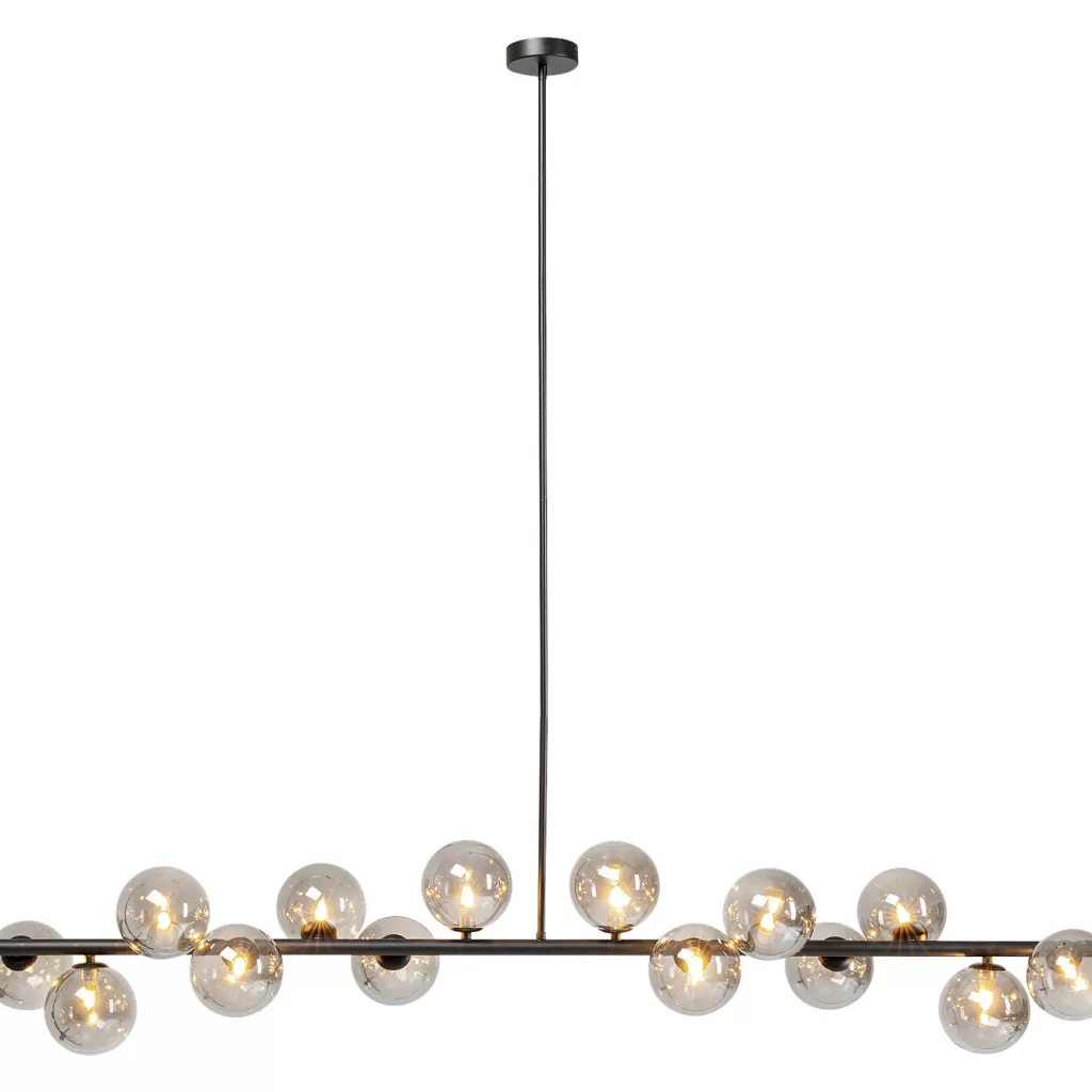 Lustre suspendu design Scala Balls - Noir élégant 155cm par Kare Design - Idée déco moderne pour intérieur contemporain