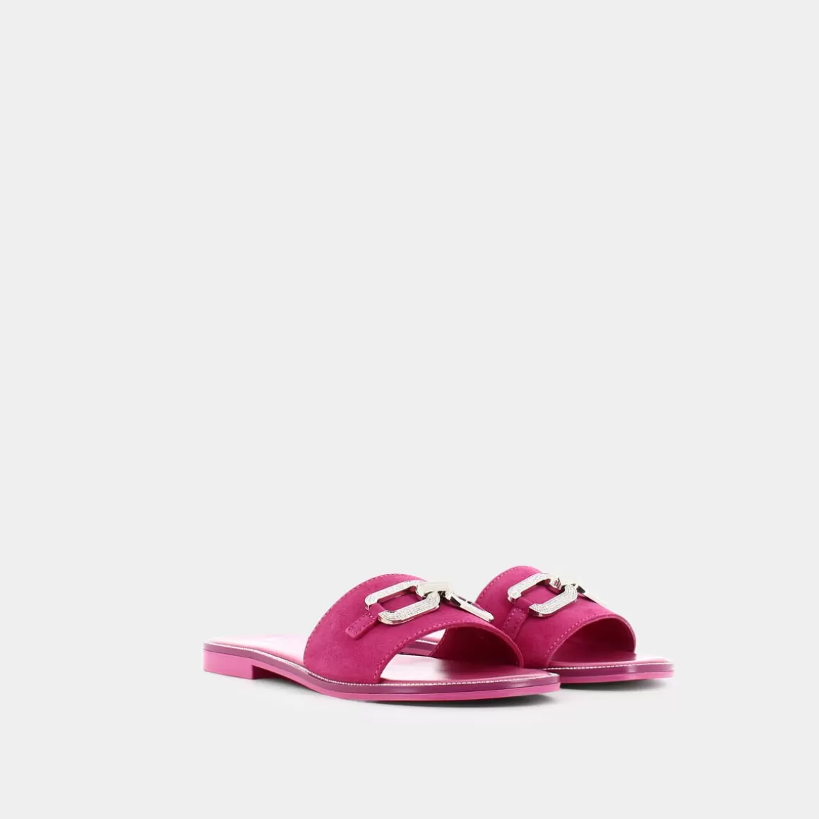 Sandales femme Patti di Luna fuchsia - Modèle SD-E23D-01 en promotion ✨ Style printanier léger avec semelle confort - Disponible en tonalité rose vibrante