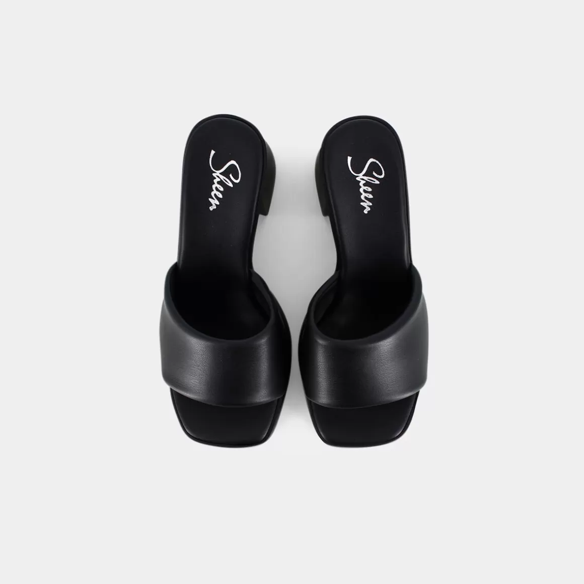 Sandales Élégantes SHEEN SD-E23D05 - Noir Classique en Promotion